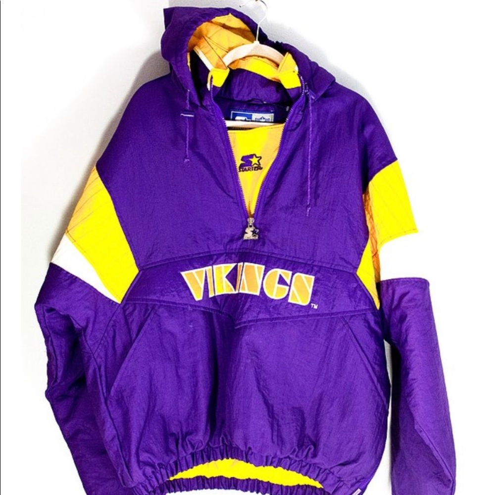 Vintage Vikings Starter Game Jacket